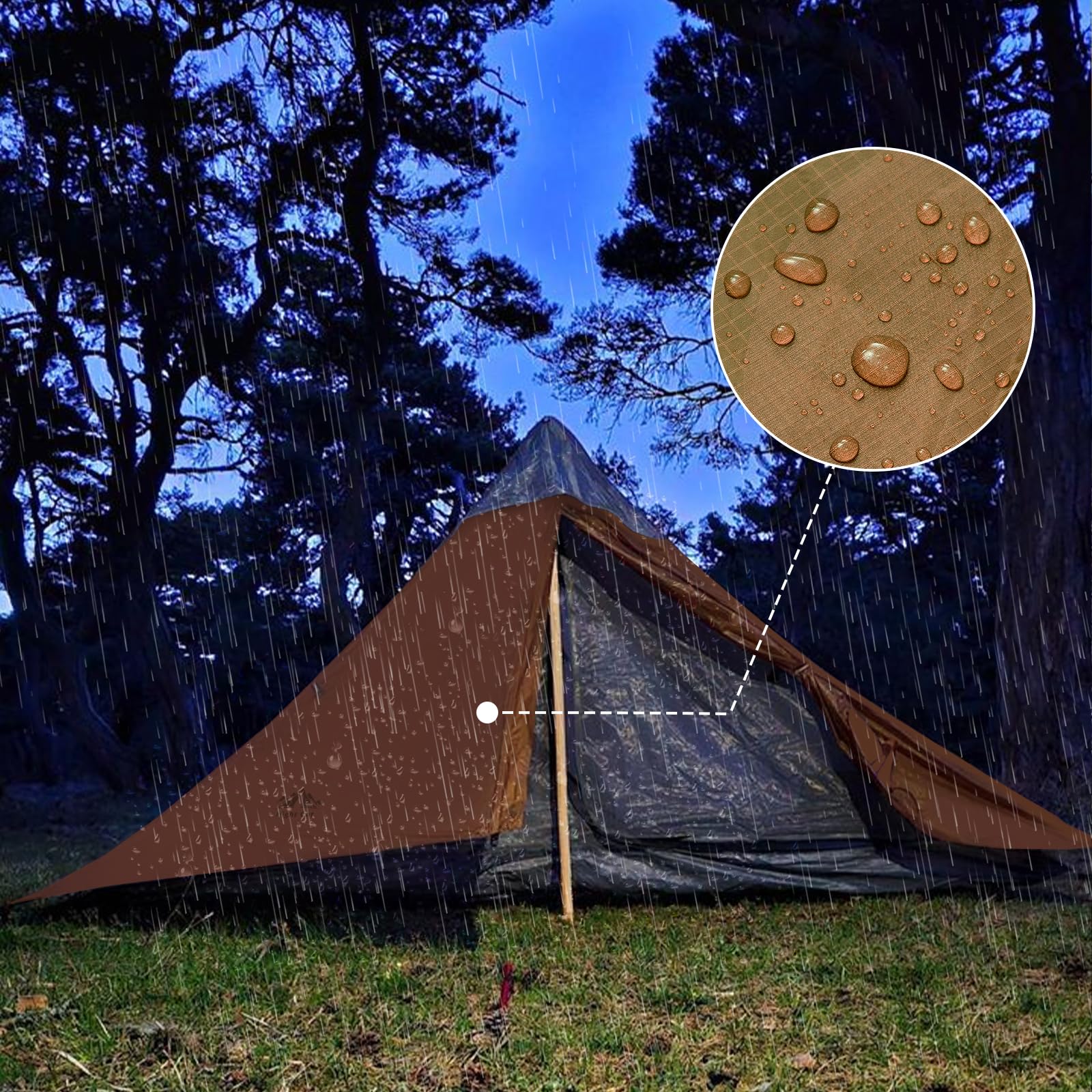 Amazon.co.jp: Night Cat 超軽量テント 1人用 プロ用バック